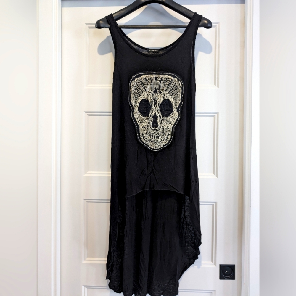 Sirens skull cape tank size M